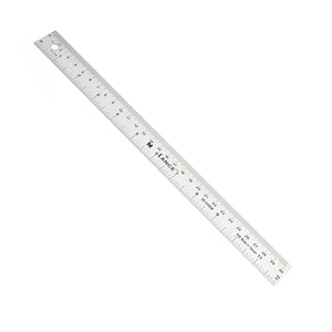 English/Metric Aluminum Straight Edge Ruler