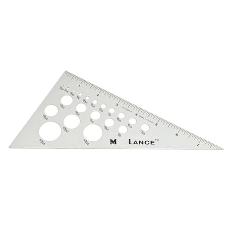 30°/60°/90° Template Triangle Ruler