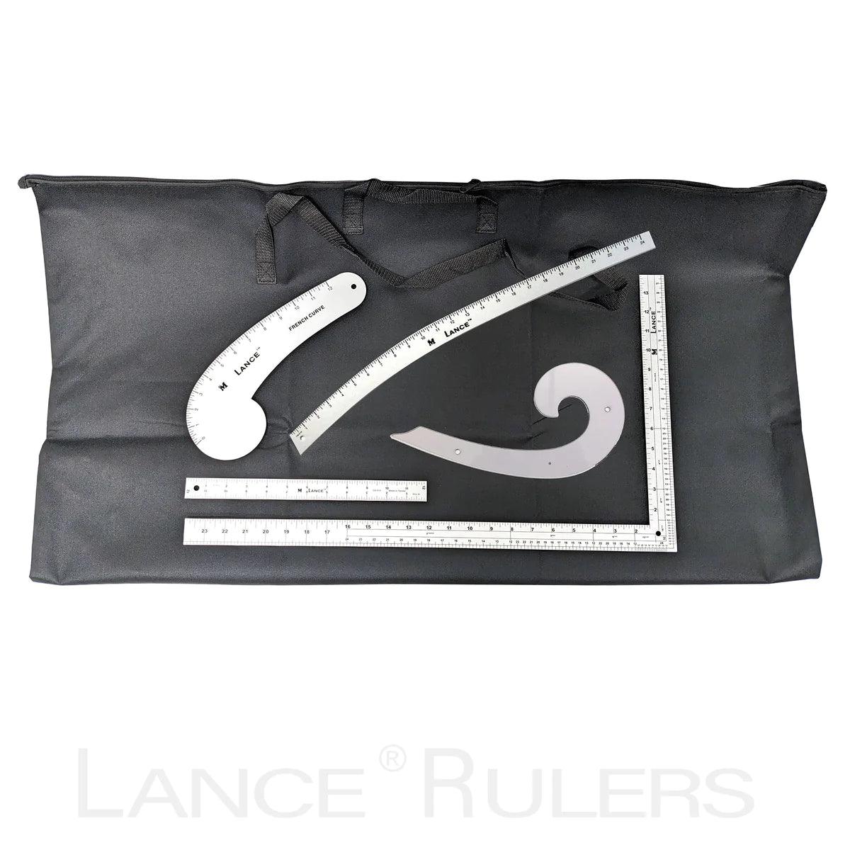 Exploring the Lance Designer Ruler Kit (Metric): A Must-Have for Precision and Versatility - Lance Rulers - Precision Measuring Tools