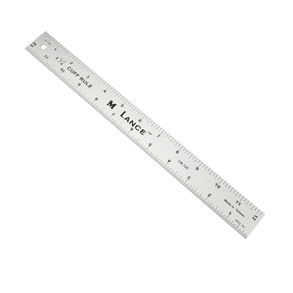Lance Aluminum Cuff Ruler for marking trouser hems