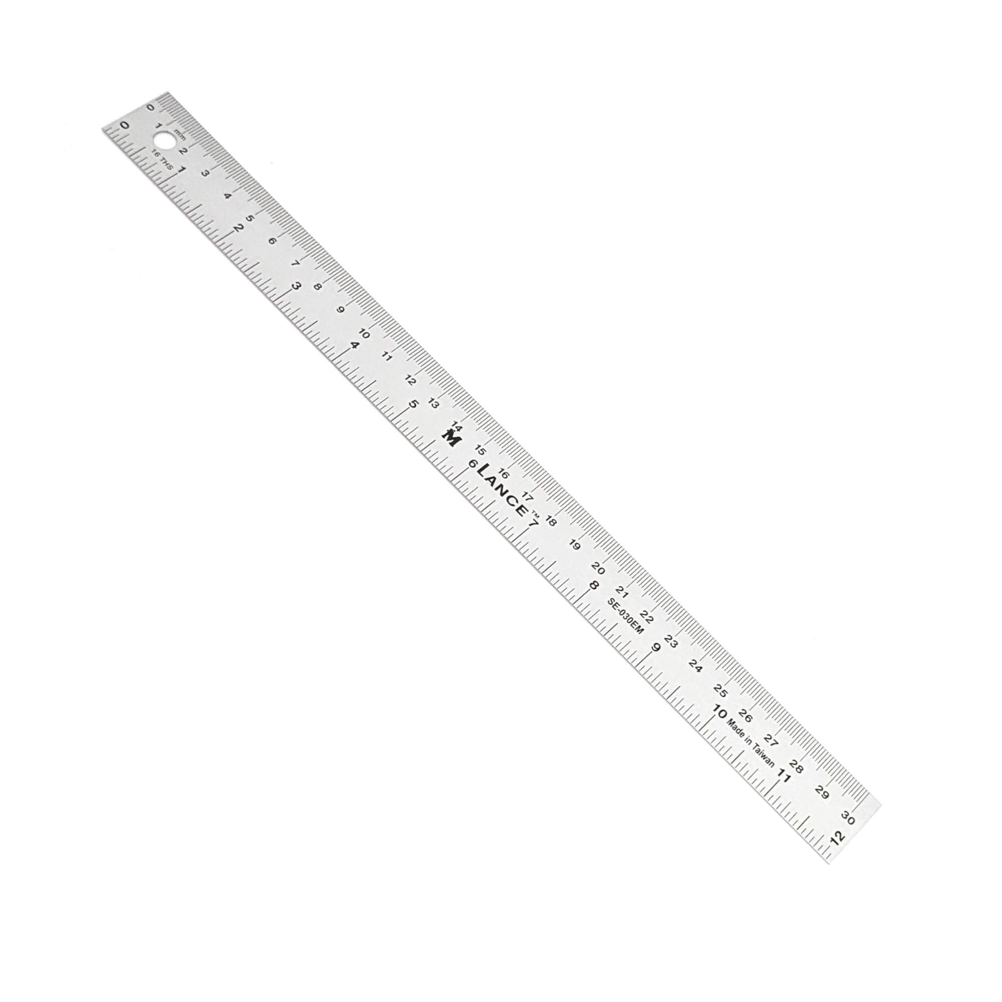 LANCE 150CM X 3.81CM STRAIGHT EDGE (METRIC/ENGLISH) RULE – Lance Rulers ...