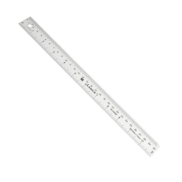 LANCE 150CM X 3.81CM STRAIGHT EDGE (METRIC/ENGLISH) RULE - Lance Rulers - Precision Measuring Tools