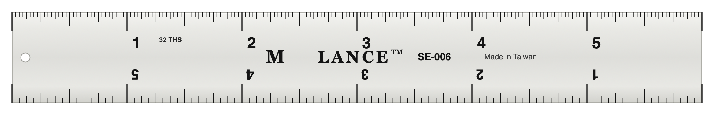 Lance straight edge — full length