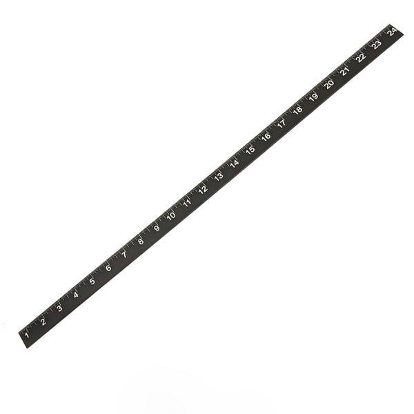 LANCE 1" X 23 7/16" BLACK ENGRAVED RULE-16TH - Lance Rulers - Precision Measuring Tools