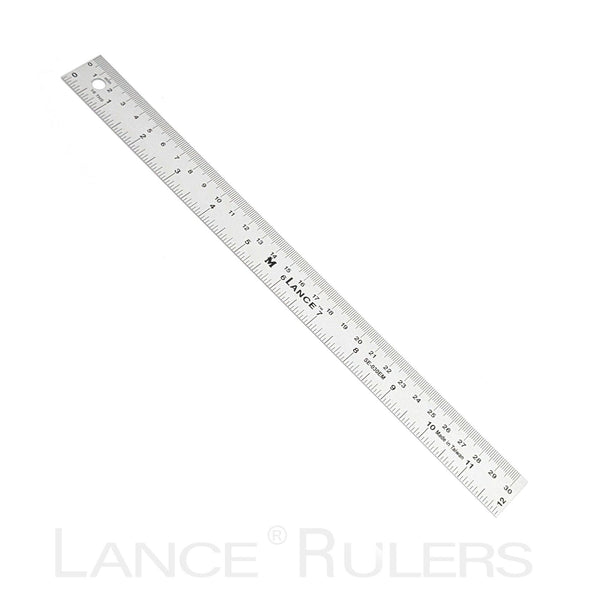 LANCE 200CM X 3.81CM STRAIGHT EDGE (METRIC/ENGLISH) RULE - Lance Rulers - Precision Measuring Tools