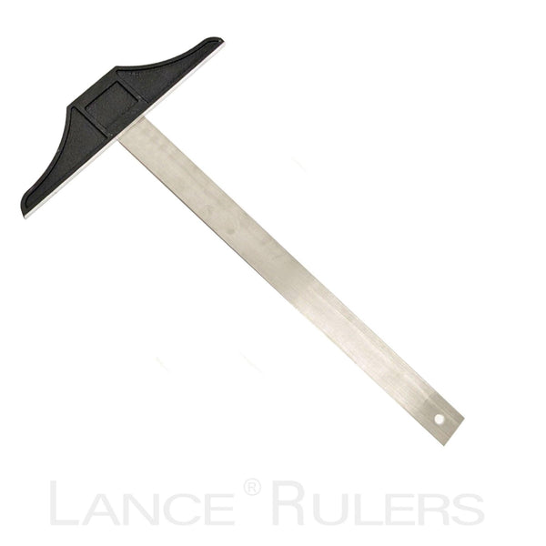 LANCE 24" HEAVY DUTY STAINLESS STEEL T-SQUARE - Lance Rulers - Precision Measuring Tools