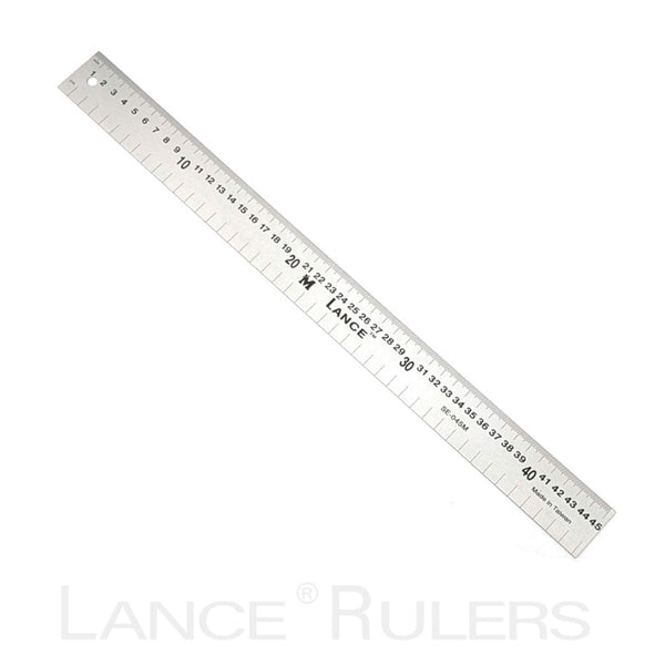 LANCE 45CM X 3.8CM METRIC RULE - Lance Rulers - Precision Measuring Tools