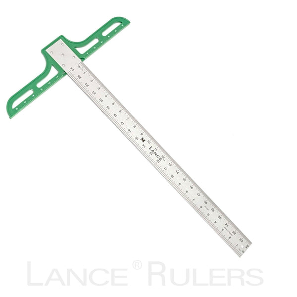 Heavy Square Ruler T-Square Rulers – Lance Rulers - Precision Measuring Tools